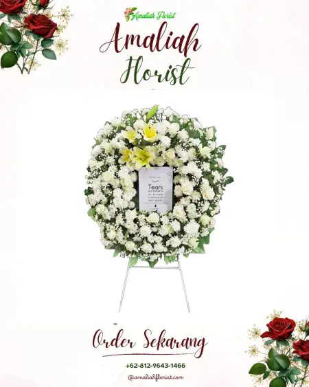 Krans Bunga Duka Dlisenkulon