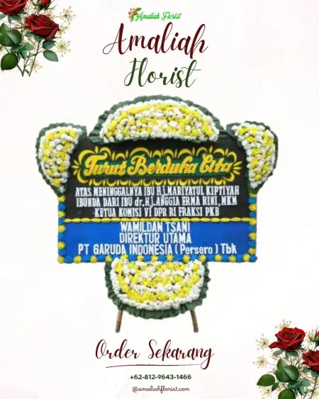 Papan Bunga Duka Dlisenkulon